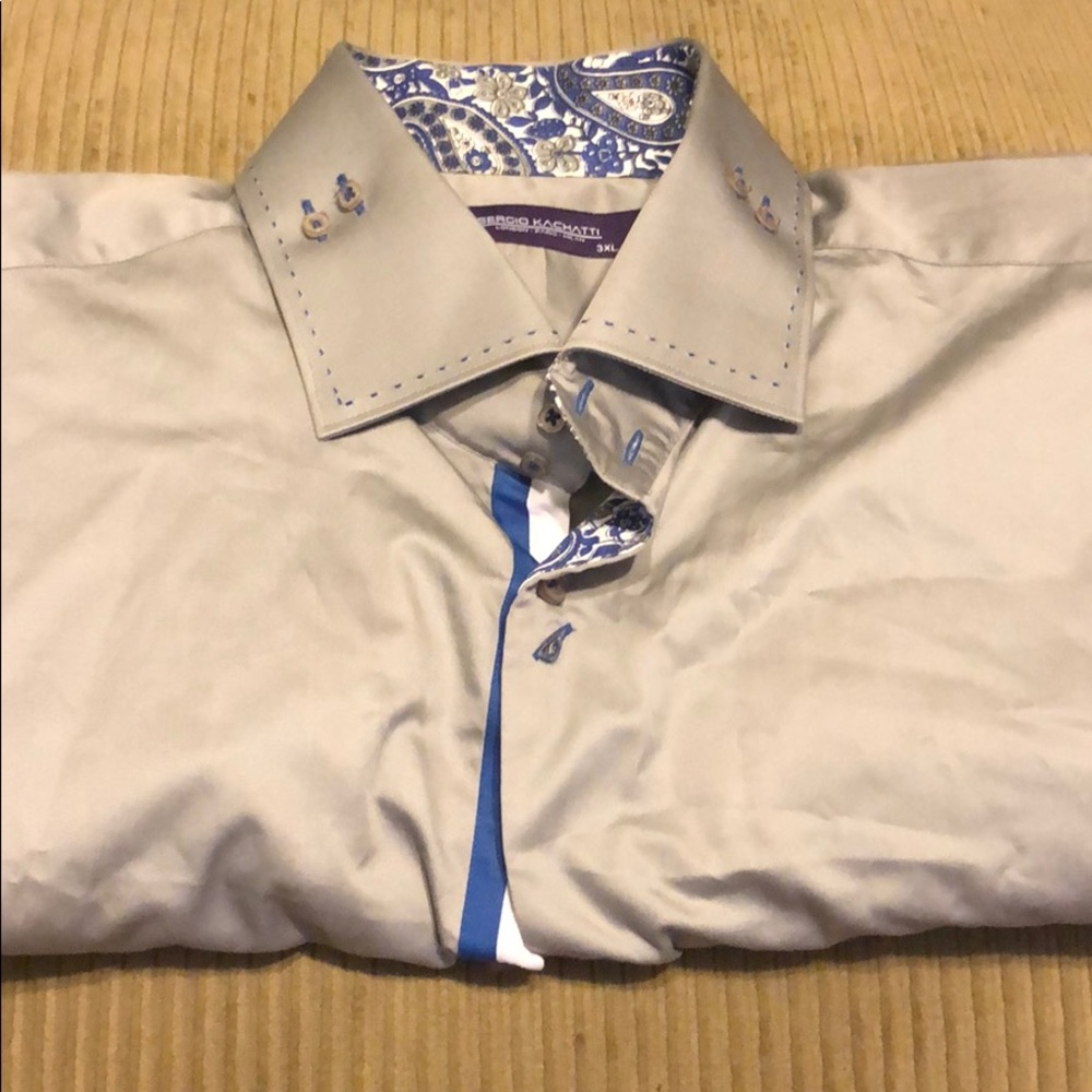 Sergio Kachatti- Long sleeve dress shirt